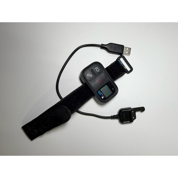 GoPro Other - GoPro Smart Remote ARMTE-002 Waterproof Camera Control with Charging Cable Strap
